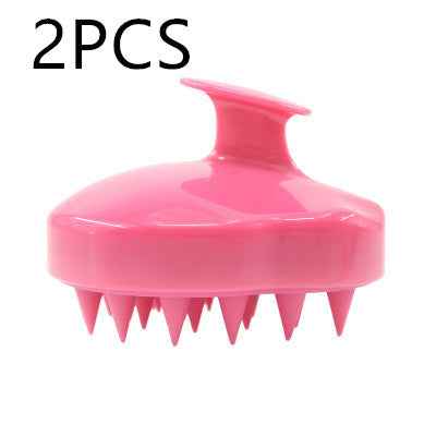Silicone Scalp Massage Brush — Deep Clean & Circulation Boost