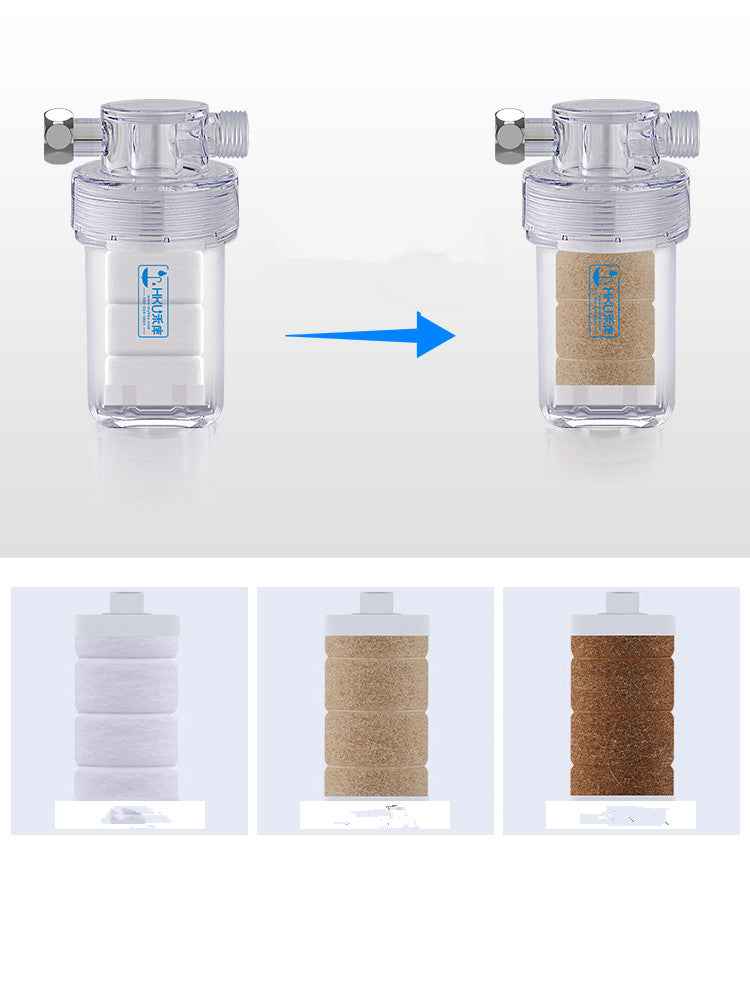Shower Filter Cartridge — Dechlorination Faucet Nozzle