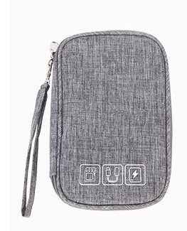 Travel Cable Organizer Bag — Waterproof Electronics Pouch