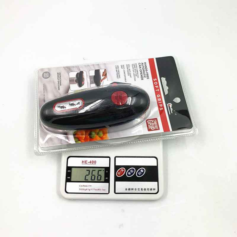 Electric Can Opener — Automatic Cordless Jar & Tin Opener