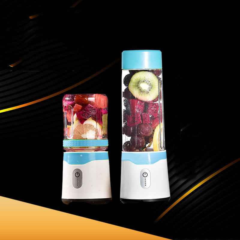 Rechargeable Portable Blender — 500ml + 300ml Dual Cup Juicer