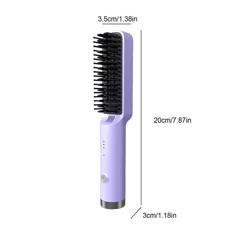 Cepillo Alisador Inalámbrico: Tu Solución para un Cabello Perfecto en Cualquier Lugar