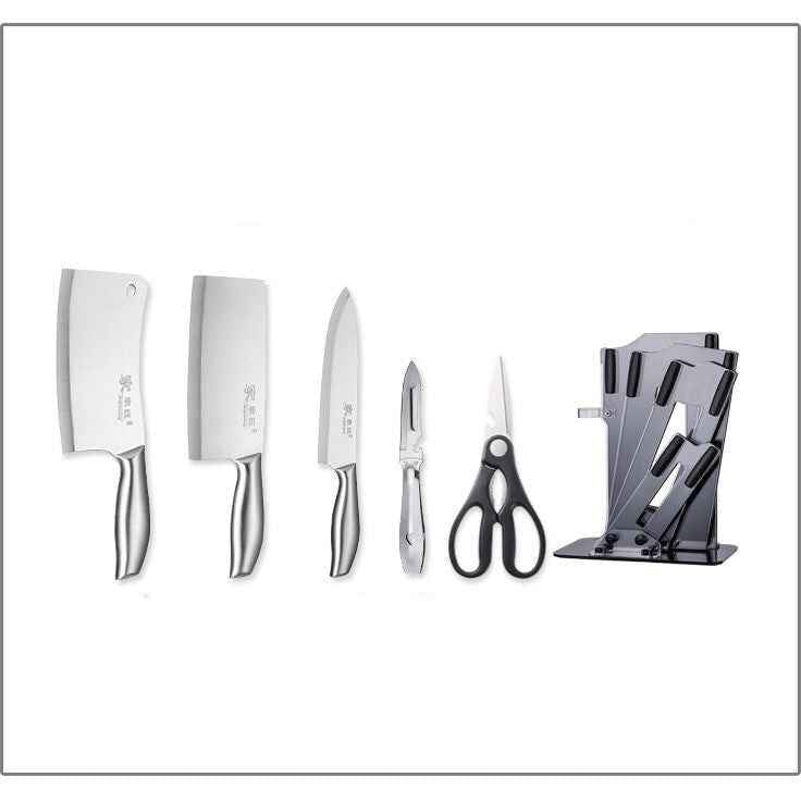 6-Piece Stainless Steel Kitchen Knife Gift Set