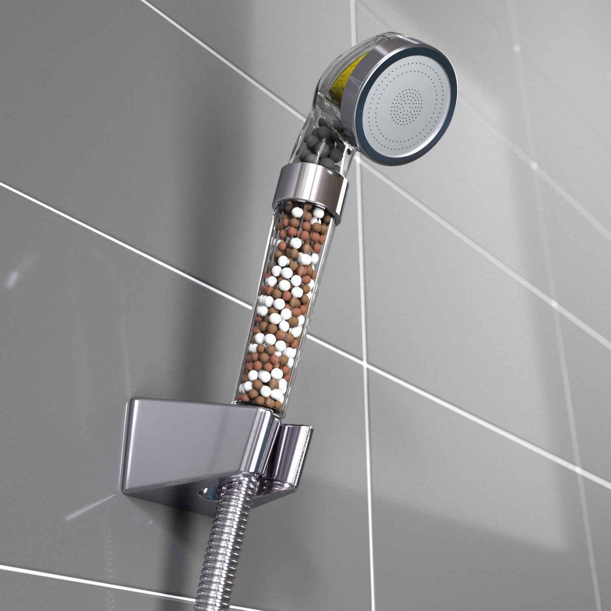 Aromatherapy Shower Head — Vitamin C Lemon Scent with Anion Filter