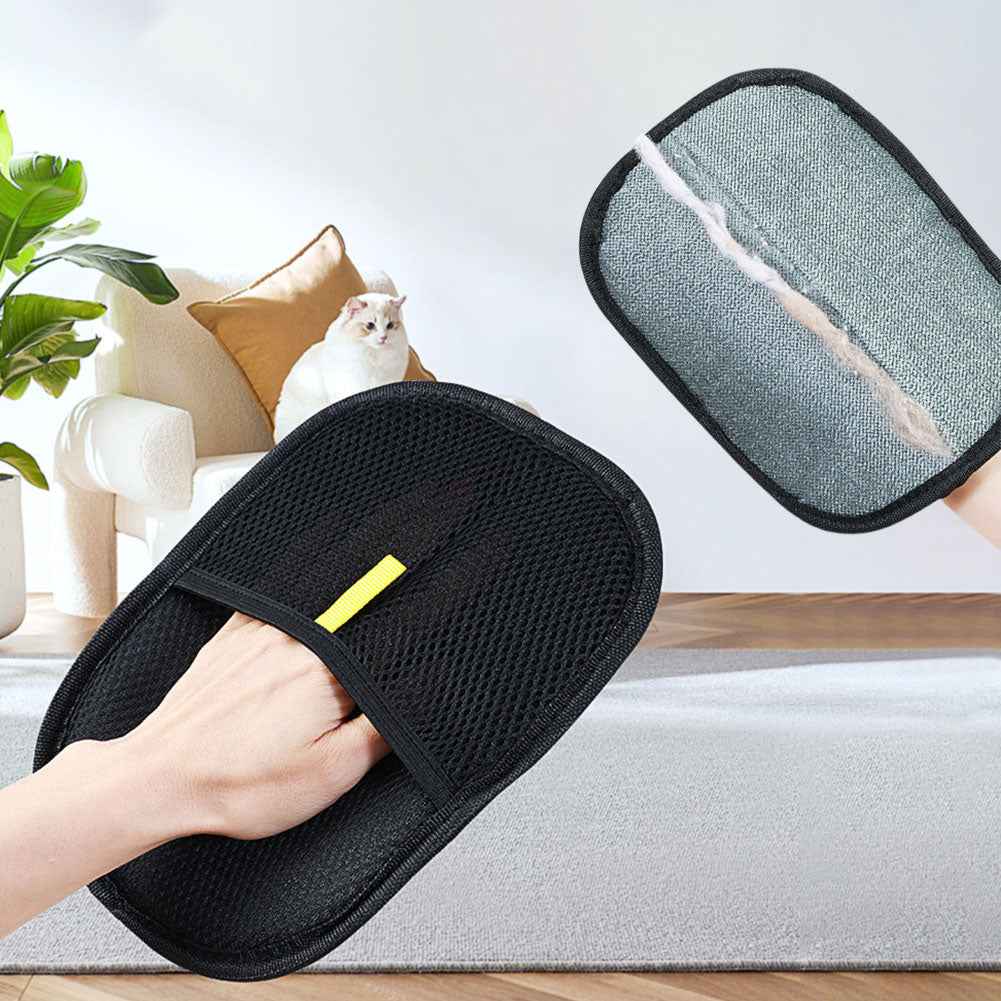 Pet Hair Remover Glove — Deshedding Mitt for Dogs & Cats