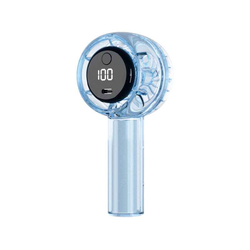 Mini USB Handheld Fan — Brushless Motor 100-Speed Portable Fan