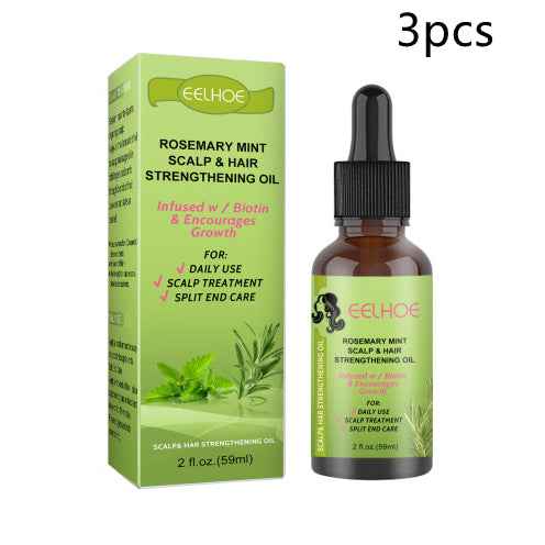 Rosemary & Mint Hair Growth Serum — Natural Scalp Nourishment