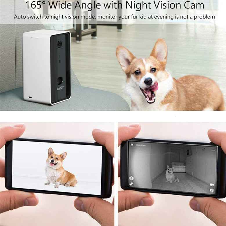 Smart Pet Feeder — WiFi Interactive Toy & Auto Dispenser