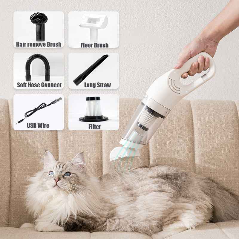 Electric Pet Hair Absorber — Cordless 28000Pa Vacuum