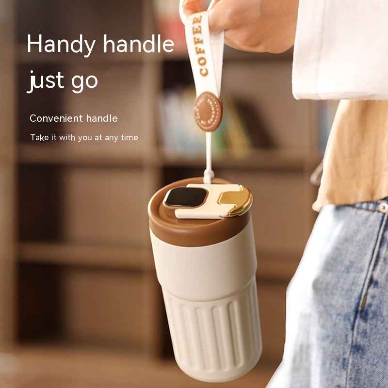 Smart Temperature Display Vacuum Cup — 316 Stainless Steel 450ml
