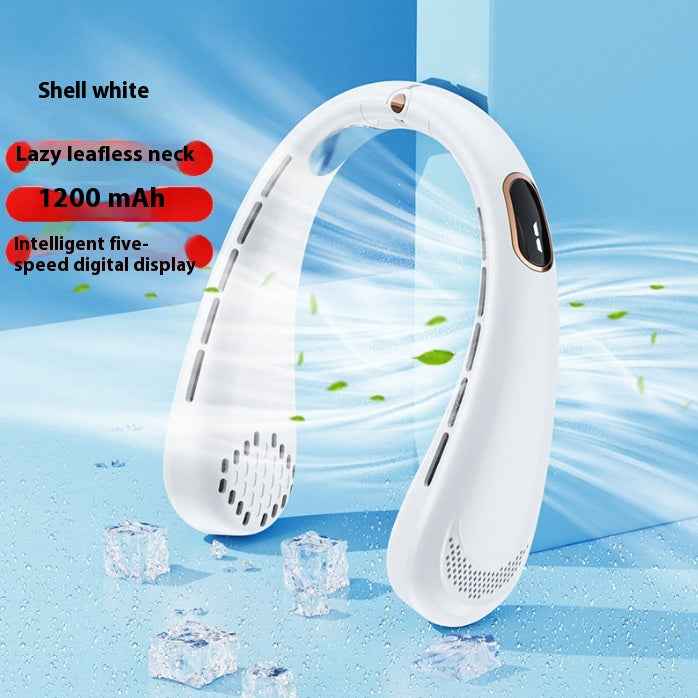 Bladeless Neck Fan — Portable Rechargeable Hands-Free Fan