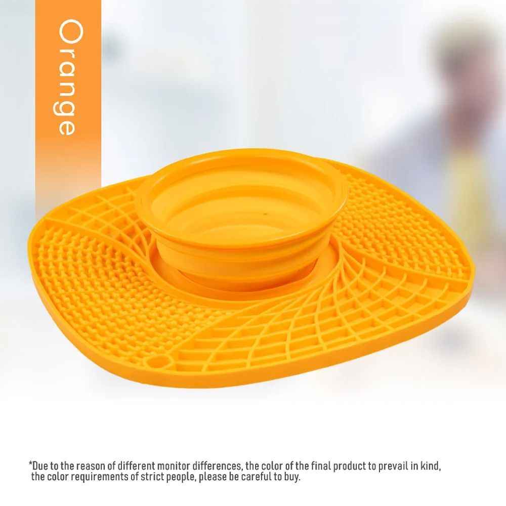Non-Slip Slow Feeder Bowl — Anti-Gulping Puzzle Dish for Dogs & Cats