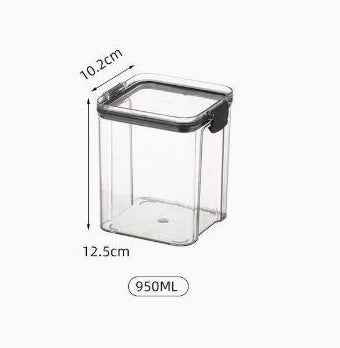 Airtight Food Storage Containers — Kitchen Pantry Organizer Set