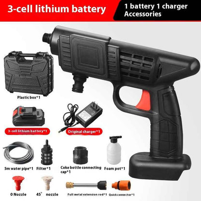 Portable Electric Pressure Washer — 36V Cordless Car Wash Gun