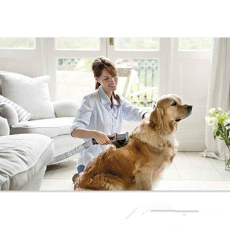 Pet Grooming Vacuum Brush — Mess-Free Hair Removal