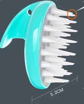 Silicone Pet Bath Brush — Massage, Clean &amp; Groom in One