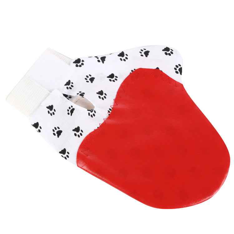 Silicone Pet Grooming Glove — Bath &amp; Deshedding Brush