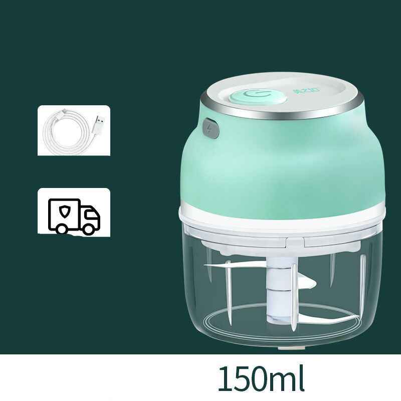 Mini Electric Food Chopper — USB Garlic &amp; Vegetable Grinder