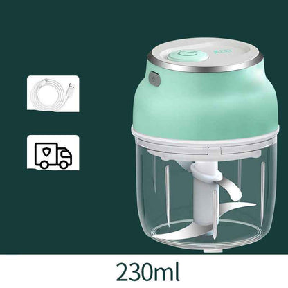Mini Electric Food Chopper — USB Garlic &amp; Vegetable Grinder