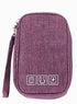 Travel Cable Organizer Bag — Waterproof Electronics Pouch