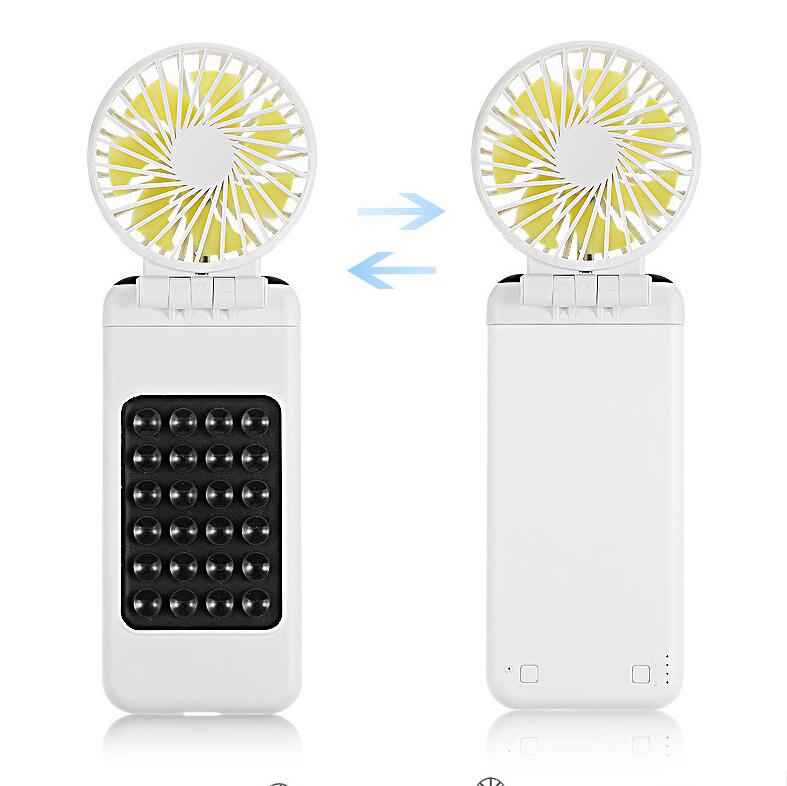 Mini USB Foldable Handheld Fan — 3-Speed Portable Fan