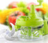 Manual Hand Crank Food Chopper — 1.2L Vegetable Cutter