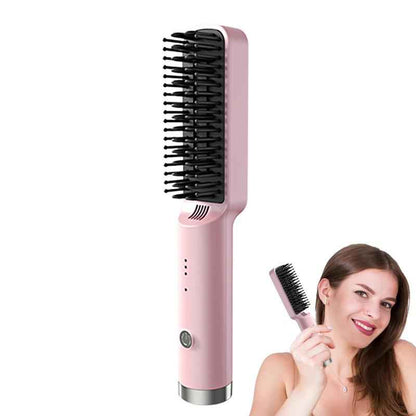 Cepillo Alisador Inalámbrico: Tu Solución para un Cabello Perfecto en Cualquier Lugar