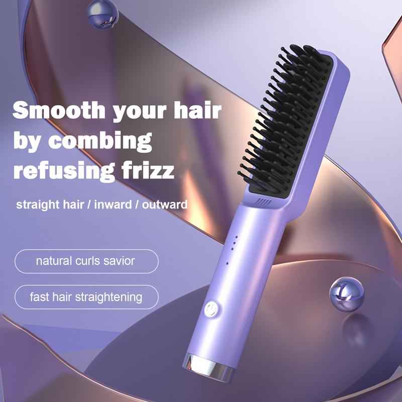 Cepillo Alisador Inalámbrico: Tu Solución para un Cabello Perfecto en Cualquier Lugar