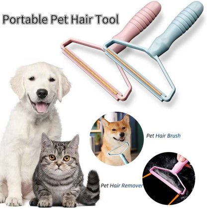 Portable Fabric Shaver &amp; Lint Remover — Manual Pet Hair Roller