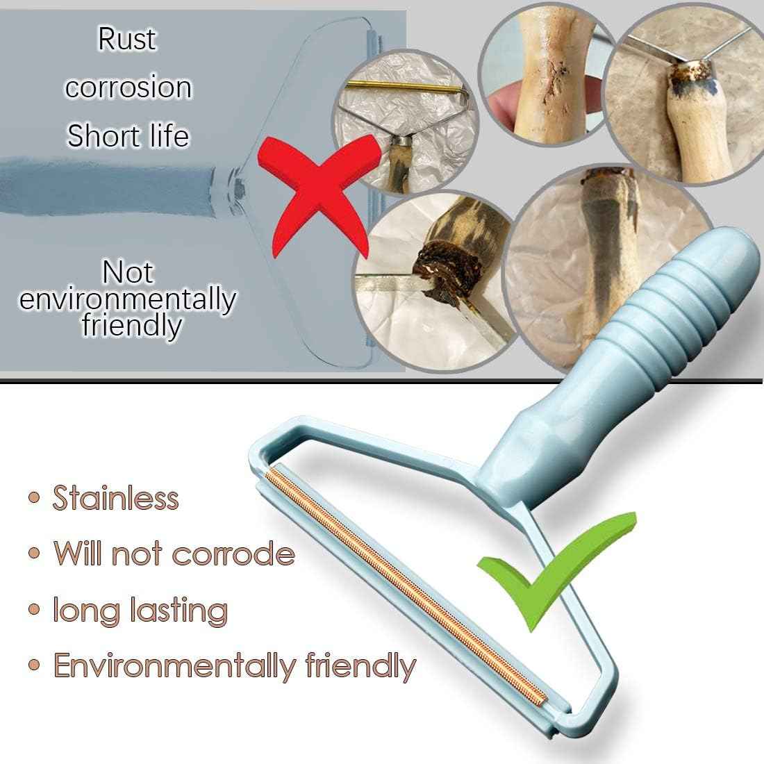 Portable Fabric Shaver &amp; Lint Remover — Manual Pet Hair Roller