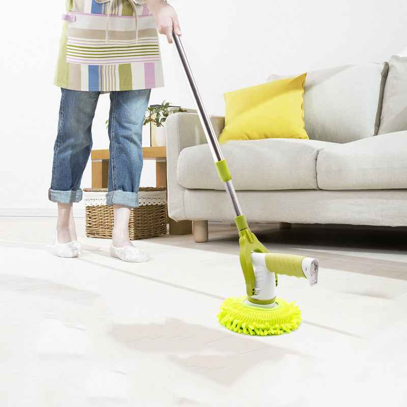 Electric Spin Mop — Rechargeable 360° Rotating Cleaning Brush