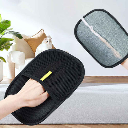 Pet Hair Remover Glove — Deshedding Mitt for Dogs &amp; Cats