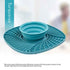 Non-Slip Slow Feeder Bowl — Anti-Gulping Puzzle Dish for Dogs & Cats