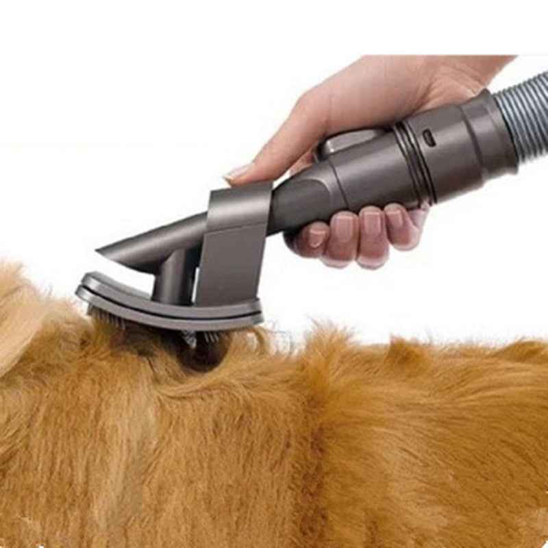 Pet Grooming Vacuum Brush — Mess-Free Hair Removal