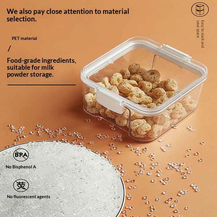 Airtight Food Storage Containers — Kitchen Pantry Organizer Set