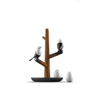 Lucky Bird LED Night Light — Motion Sensor Wooden Lamp