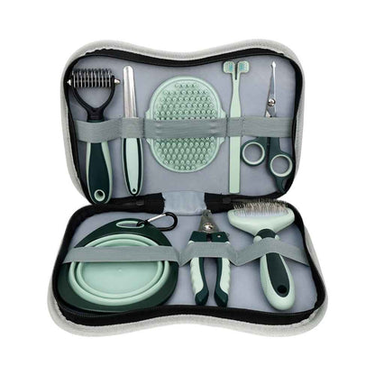 Professional Dog Grooming Kit — Cordless Clippers &amp; Full Set