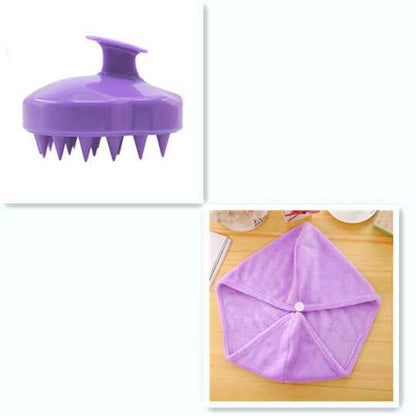 Silicone Scalp Massage Brush — Deep Clean &amp; Circulation Boost