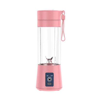 Portable Mini Juicer — 6-Blade USB Rechargeable Blender Cup