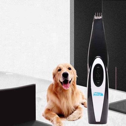 Pet Hair &amp; Nail Trimmer — USB Rechargeable Grooming Clipper