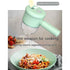 Electric Vegetable Chopper Set — Garlic Slicer & Cooking Hammer
