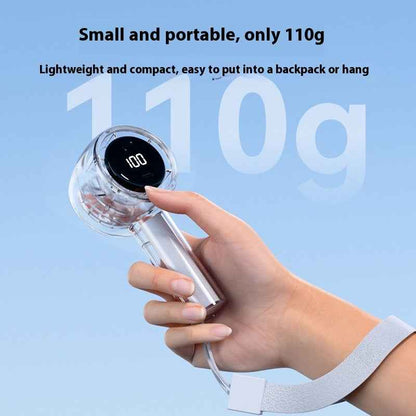 Mini USB Handheld Fan — Brushless Motor 100-Speed Portable Fan