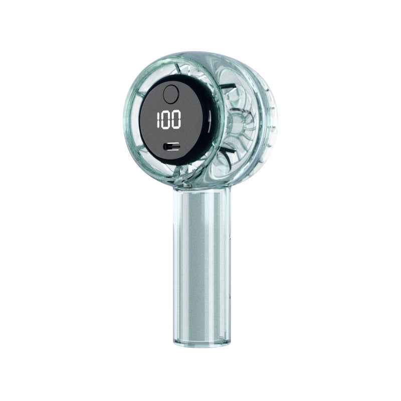 Mini USB Handheld Fan — Brushless Motor 100-Speed Portable Fan