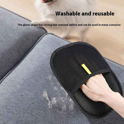 Pet Hair Remover Glove — Deshedding Mitt for Dogs &amp; Cats