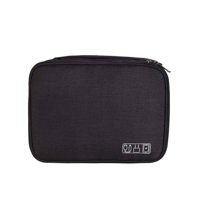 Travel Cable Organizer Bag — Waterproof Electronics Pouch