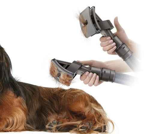 Pet Grooming Vacuum Brush — Mess-Free Hair Removal