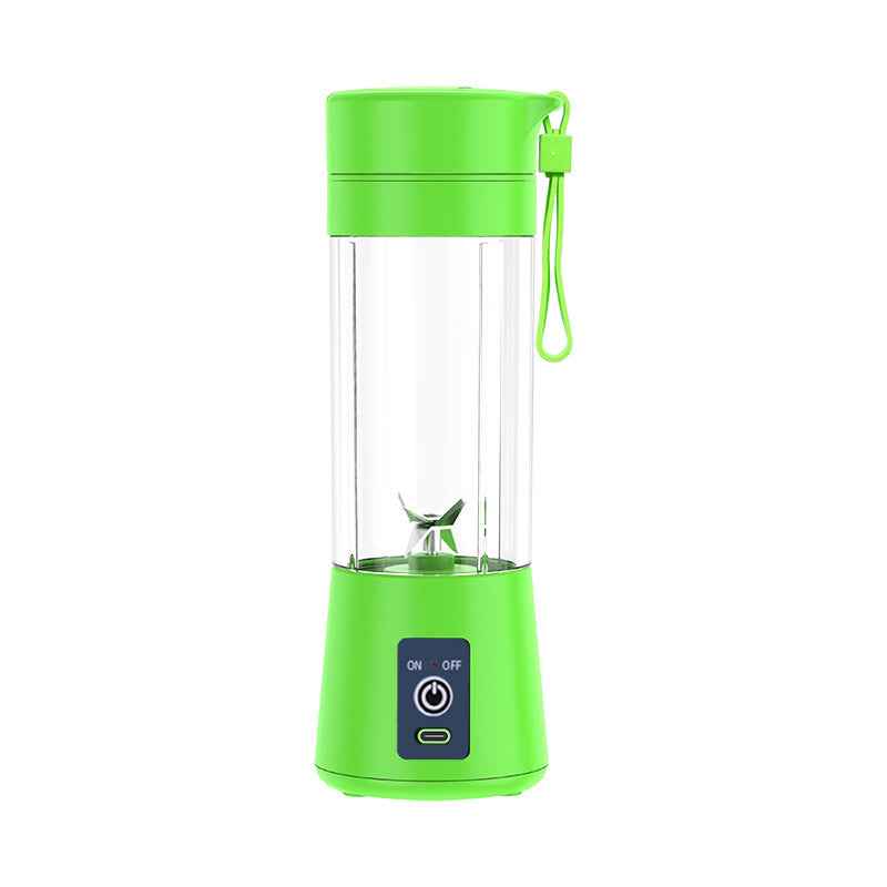 Portable Mini Juicer — 6-Blade USB Rechargeable Blender Cup