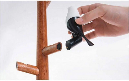 Lucky Bird LED Night Light — Motion Sensor Wooden Lamp