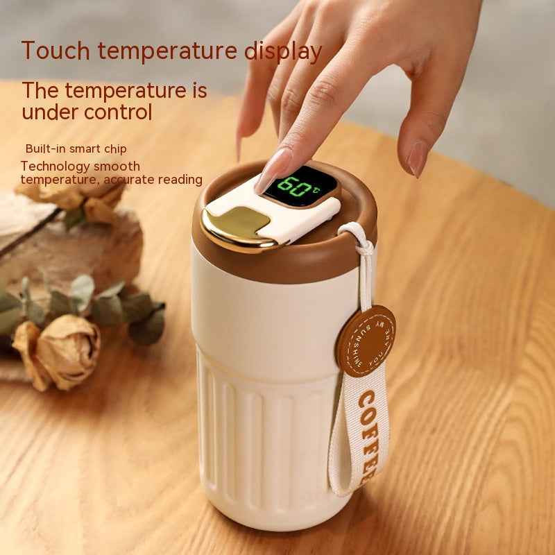 Smart Temperature Display Vacuum Cup — 316 Stainless Steel 450ml