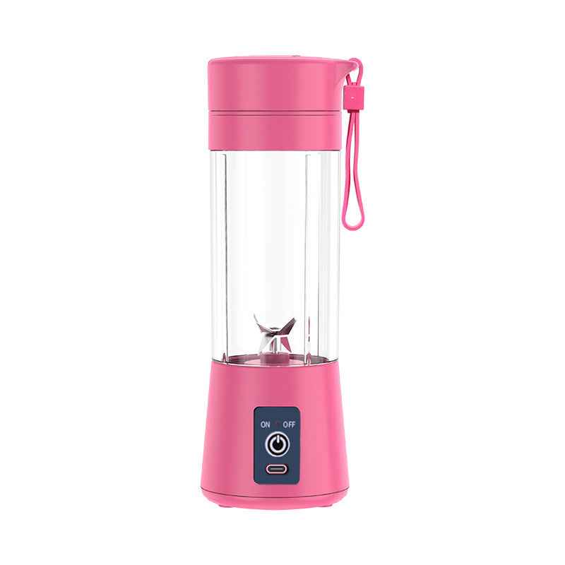 Portable Mini Juicer — 6-Blade USB Rechargeable Blender Cup